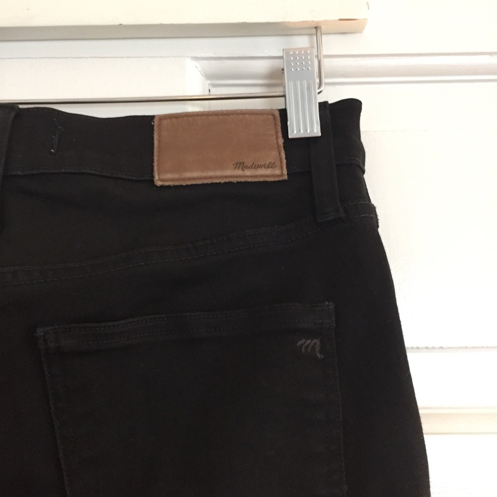 High Rise Black Skinny Jeans by Madewell